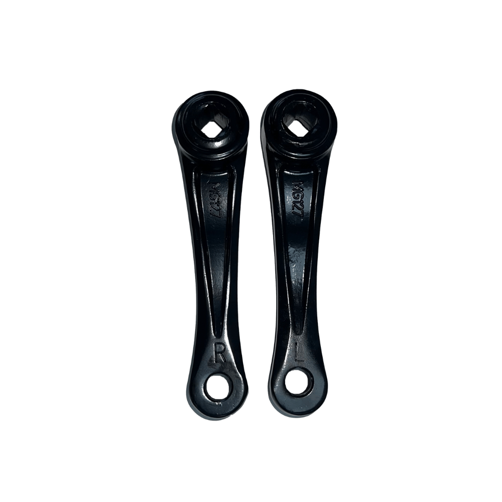 Series 3/4 Matte Black Pedal Cranks (Pair)