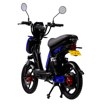 SX-250 Series 4 Classic Gloss Blue Back Angle