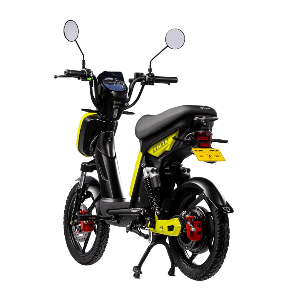 SX-250 Series 4 Classic Matte Acid Yellow Back Angle