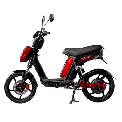 SX-250 Series 4 Classic Candy Red Side Angle