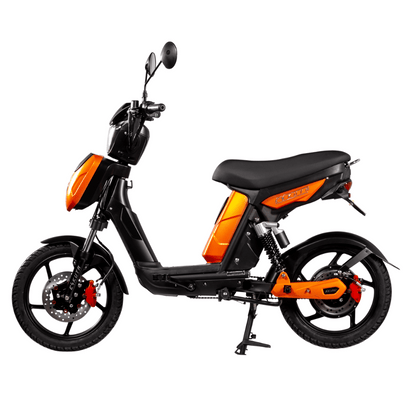 SX-250 Series 4 Classic Matte Orange Side Angle